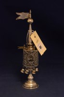 Lot 86 - An Edwardian silver Jewish spice tower or...