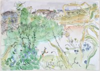Lot 74 - Anthony Gross, CBE, RA (1905-1984) ''Landscape:...