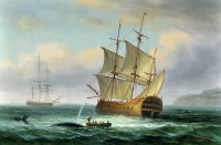 Lot 135 - James Hardy (19th Century) Whaling ships...
