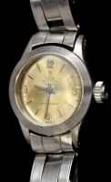 Lot 328 - Tudor Oyster Royal: a lady's stainless steel...