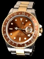 Lot 332 - Rolex Oyster Perpetual Date GMT Master II: a...