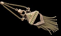 Lot 518 - A 19th Century rose and yellow gold pendant,...