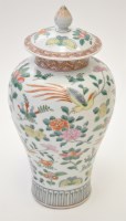 Lot 569 - Chinese Famille Rose inverted baluster vase...