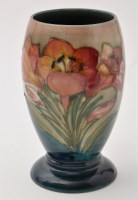 Lot 685 - Moorcroft 'Freesia' ovoid vase, the side with...