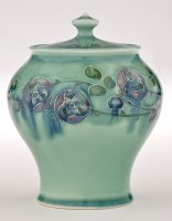 Lot 699 - Moorcroft for Liberty & Co., 'Tudor Rose' jar...