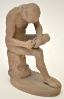 Lot 726 - Italian Chiurazzi terracotta figure of...