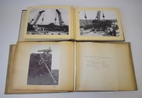 Lot 778 - Two photographic albums retrieved from Vickers...