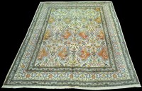 Lot 868 - A Tabriz carpet, the globe-shaped panels...