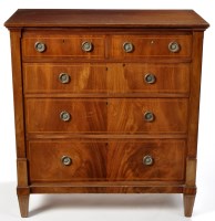 Lot 923 - A fine quality reproduction chest of drawers,...