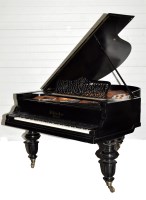 Lot 945 - Schreiber, Berlin: a boudoir grand piano,...