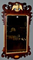 Lot 950 - A Georgian style mahogany and parcel gilt...