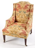 Lot 997 - An early 20th Century easy chair, the...