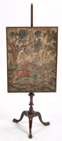 Lot 1001 - An 18th Century needlework panel, depicting a...