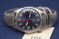 Lot 41 - A gentleman's stainless steel Omega Geneve...