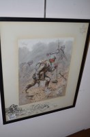 Lot 504A - A lithograph, by Charles Johnson Payne...