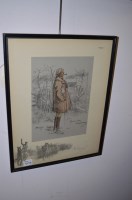 Lot 505A - A lithograph, by Charles Johnson Payne...