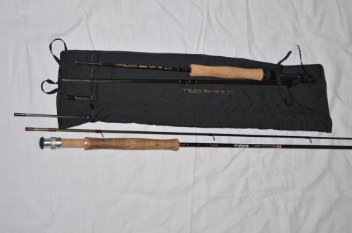 Lot 6 - Two Daiwa fly rods: Amorphous Whisker rod, 9ft....