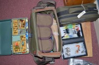 Lot 94 - A modern tackle bag containing a cantilever...