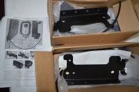 Lot 101 - Two all terrain vehicle gun case brackets in...