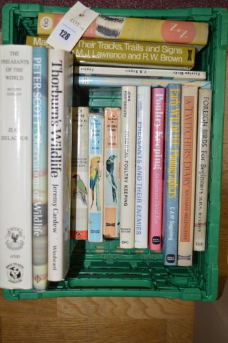 Lot 128 - A collection of books subjects mainly birds...