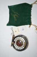 Lot 166 - Norwich: a modern 3in. trout fly reel with...