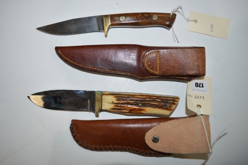 Lot 170 - A ''Truforge'' fixed blade hunting knife with...