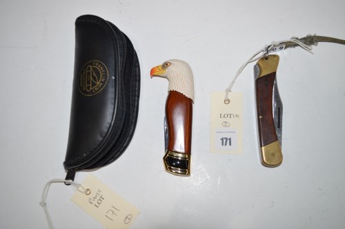 Lot 171 - A ''Puma'' Game-Warden folding knife with...