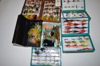 Lot 174 - A collection of salmon, sea trout and other...