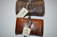 Lot 188 - Hardy Brothers Alnwick: a Vintage leather cast...