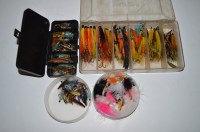 Lot 199 - A collection of ''Waddington'' lures in a...