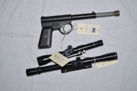 Lot 224 - T.J. Harrington & Son: a Gat pellet pistol;...