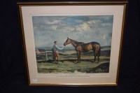 Lot 351 - After Sir Alfred Munnings - ''Brown Jack'',...