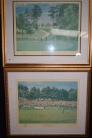 Lot 354 - After Arthur Weaver - ''Play on the 6th Green:...