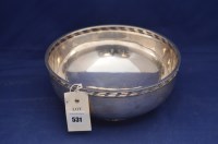 Lot 531 - A silver bowl, by Albert Ernest Jenkins,...