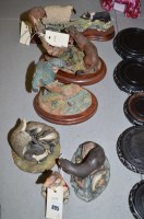 Lot 895 - Border Fine Arts figurines, to include: a...