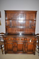 Lot 1282 - An oak dresser by Titchmarsh & Goodwin, three...
