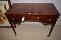 Lot 1295 - A 19th Century mahogany dressing table with...