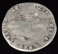 Lot 4 - A Philip and Mary sixpence, with English...