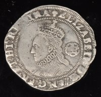 Lot 30 - An Elizabeth I sixpence, 1573, m.m. Acorn, S2562.