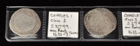 Lot 73 - Two Charles I sixpences, Class 3, 1632-3, m.m....