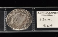 Lot 75 - A Commonwealth sixpence, 1649, m.m. Sun, S3219.