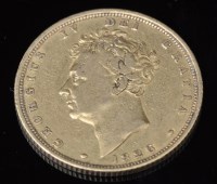 Lot 89 - A George IV sovereign, 1826, S3801.
