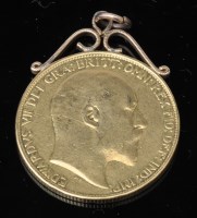 Lot 97 - An Edward VII gold £2, 1902, S3967, with...