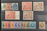 Lot 151 - GB 1912-1929 - a full set of lower value GV to...