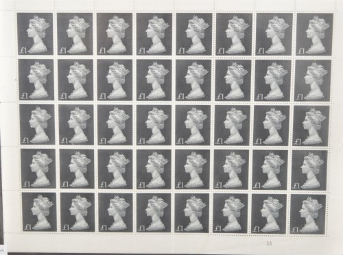 Lot 163 - GB 1969, high value definitive machins, to...