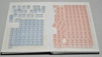 Lot 218 - GB QEII 1952 definitives, in singles, blocks,...