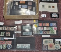 Lot 243 - World stamps, to include: a listed error for...