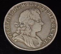 Lot 332 - A George I half crown, 1717, TIRTO, S3642.