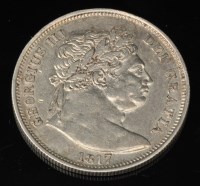 Lot 342 - A George III half crown, 1817, S3788.