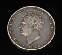 Lot 347 - A George IV half crown, 1826, S3809.